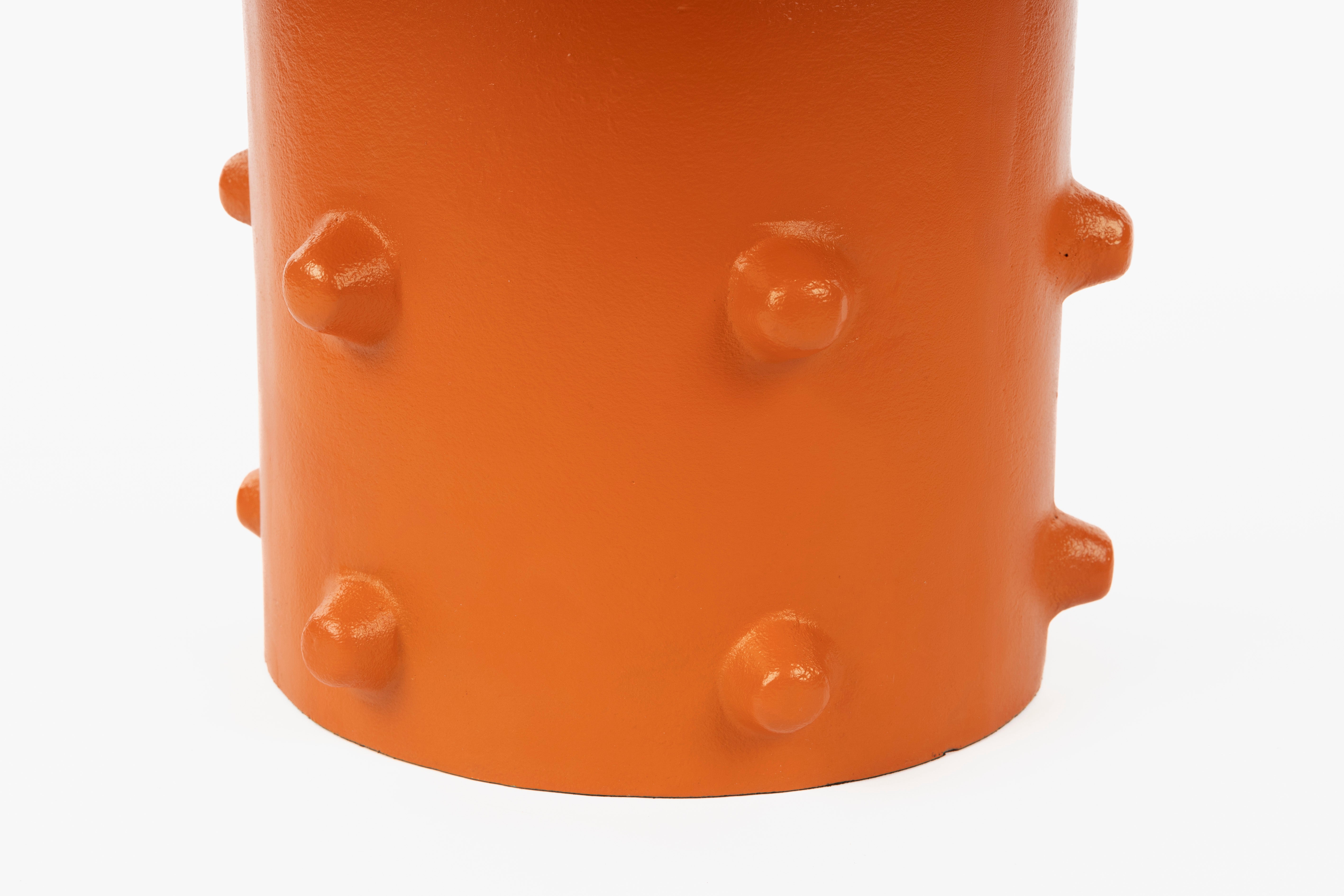 Bold Monkey Pinch Me Bobbled Orange Coffee Table